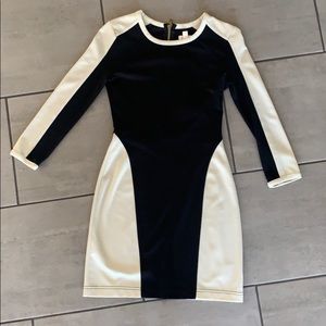 Silence + Noise color block dress XS